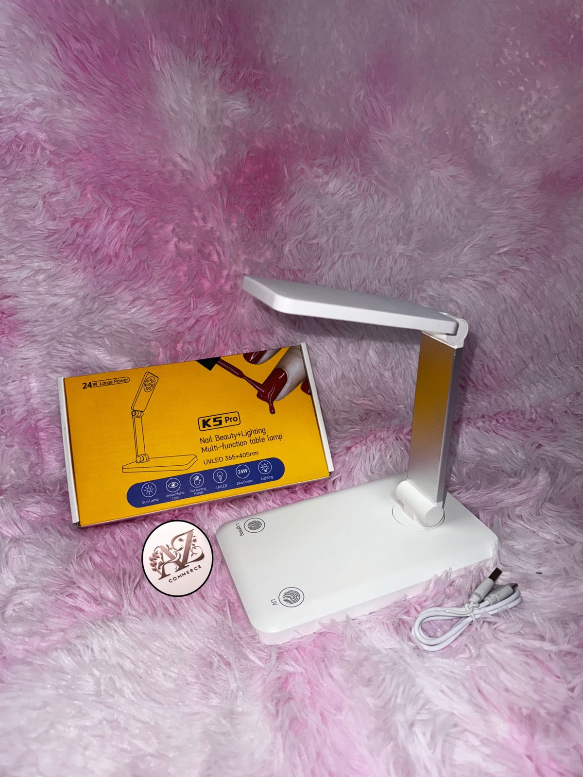 Lampara Plegable Uñas 24w